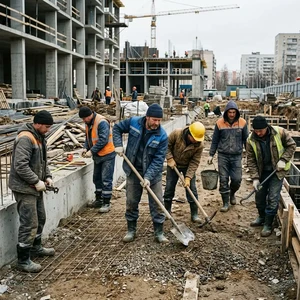 Разнорабочие на стройку в Новороссийске | Подсобные рабочие