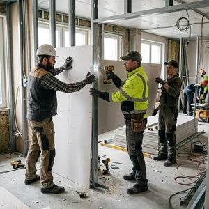 Монтаж гипсокартона в Новороссийске | Подсобные работы