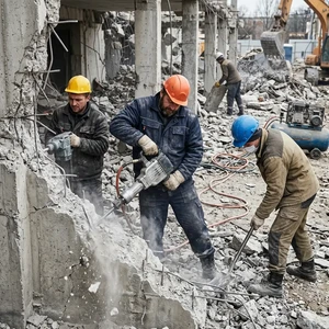 Разборка бетонных конструкций в Новороссийске | Демонтаж бетона