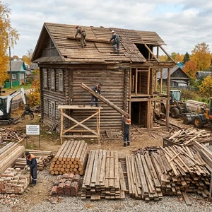 Демонтаж домов с сохранением материала в Новороссийске | Аккуратная разборка
