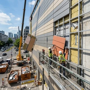 Демонтаж вентилируемых фасадов в Новороссийске | Снос навесных фасадов