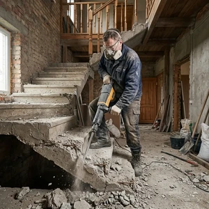 Демонтаж старых лестниц в Новороссийске | Снос деревянных, металлических, бетонных лестниц