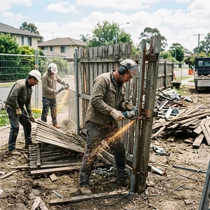 Демонтаж заборов и ограждений в Новороссийске | Снос старых заборов