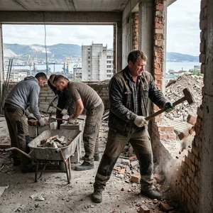 Демонтажные работы в Новороссийске | Любые виды сноса и разборки