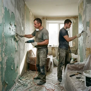 Демонтаж краски в Новороссийске | Удаление старых лакокрасочных покрытий