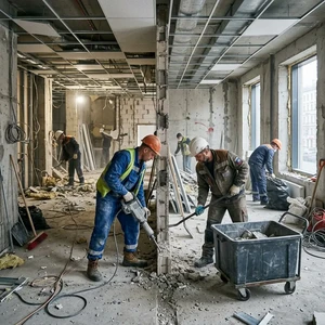 Комплексный демонтаж помещений под ключ в Новороссийске