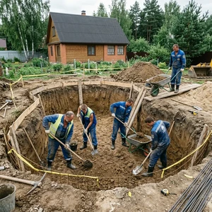 Ручная копка бассейнов в Новороссийске | Котлованы любой формы