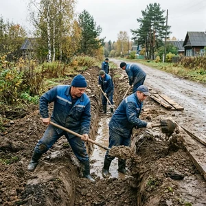 Копка канав и водоотводов в Новороссийске | Дренажные каналы