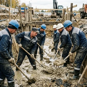 Ручная выемка плывунов и обводнённого грунта в Новороссийске
